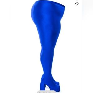 Plus Size High Waist Pant Platforms